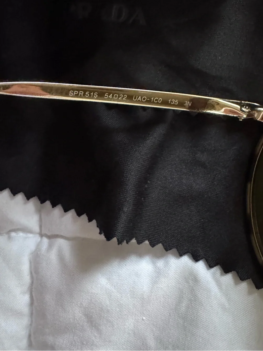 Prada Women's Mirrored Round Sunglasses in Tortoise/Gold